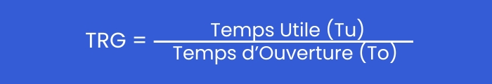 Calcul TRG : Formule